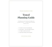 Travel Planning Guide: Everything you need to plan, pack, budget, and remember any trip - a complete guide and fillable planner in one (The Sharp & Simple Archive Of Plans & Guides.)