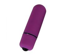 Travel Pocket Mini Size, Waterproof Mini Bullet Stick Toys for Women Pleasure Quiet 10 Modes Small Tiny Bullet Rod Toys for Back Neck Massage (Purple)