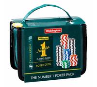 Travel Poker Set Waddingtons Number 1 Playing Cards