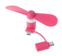 Travel Portable Cell Phone Fan Type-C Micro USB C Cooling For Androids Phones Fans USB Fan Cell Phone Fans Type C Micro USB Handheld Cell Phone Cooling Small Fan Long Service