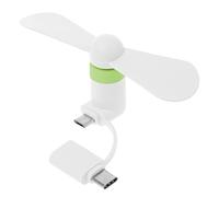 Travel Portable Cell Phone Fan Type-C Micro USB C Cooling For Androids Phones Fans USB Fan Cell Phone Fans Type C Micro USB Handheld Cell Phone Cooling Small Fan Long Service