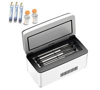 Travel Portable Diabetic Insulin Refrigerator Cooler Mini Car Medication Fridge 207x91x94mm Drug Cooler Box SmallCase LED Display (Size : Single battery)
