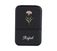 Travel Portable Foldable Vanity Mirrored with Adjustable Stand PU Leather Compact Handheld Cosmetic Pocket Mirrored Tool Travel Makeup