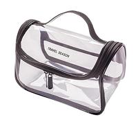 Travel Portable Women Makeup Bag Transparent Toiletry Storage Cosmetic Cases with Zipper Wash Beauty Bag