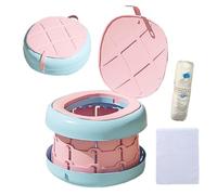 Travel Potty Portable Potty for Foldable Kids Training Toilet Seat for Boys Girls Baby Carry Potty Childrens Car Potty Chair for Camping Park Indoor Outdoor with 20 Potty Liners