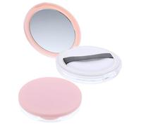 Travel Powder Case 5g Pink Plastic 2pcs Empty Loose Powder Container