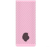 Travel Ready Case for Skullcandy for dime for evo Lightweight | White and pink options, for slim profile, snug fit, dust prevention, easy grip(Pink)