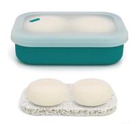 Travel Ready Soap Case with Large Capacity for Personal Care Essentials (Green)