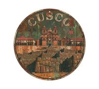 Travel Retro Peru Cusco Metal Tin Sign