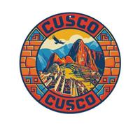 Travel Retro Peru Cusco Metal Tin Sign