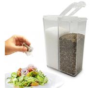 Travel Salt And Pepper Shakers - Stay Fresh - Mini Travel Salt And Pepper Shaker - Portable And Refillable Spice Shaker For Camping, Travel Or Outdoor Cooking (1 piece)
