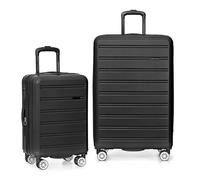 Travel Select Snowcreek Hardside Expandable Spinner Luggage, Black, 21-Inch Carry-on, Snowcreek Hardside Expandable Spinner Luggage