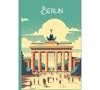 Travel serie - Berlin: Decorative book vintage travel