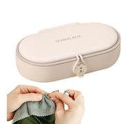Travel Sewing Kit - Double Layer Case, Portable Needle and Thread Set | For Travel Work Adventure Outdoor Escape Weekend Commuting Daily Holiday