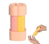 Travel Shampoo Bottles Reusable Cosmetic Containers Lightweight Silicone Leakproof 4 Pieces for Shampoo Conditioner Cosmetics