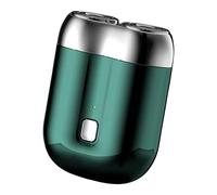 Travel Shaver - ABS 7x5.4cm | Portable Waterproof Face Razor | USB Rechargeable Dry Wet Mini Electric Shaver For Nose Eyebrow Head Body Grooming Home Travel Airplane Men