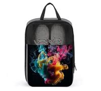 Travel Shoe Bags,Melt In The Water Printed Shoe Bag,Water Proofing Portable Organizer Storage Shoe Pouch Holds,with Sturdy Zipper Cruise Ship Essentials, Melt In The Water, One Size, Travel Shoe Bags
