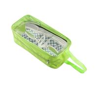 Travel Shoe Organizer | Waterproof Shoe Organizer | Dustproof Space Saving Storage Organizer with Zipper for, green, Consulte la descripción, See description