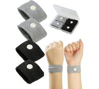 Travel Sickness Bands,2 Pairs Motion Sickness Wristbands for Kids and Adults-Motion Sickness Bands-Anti Nausea Wristbands-Nausea Bands for Morning Car Travel Sea Sickness