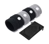 Travel Sickness Glasses Bands Nausea Relief with Pouch, 6PCS