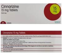 Travel Sickness & Inner Ear Relief Tablets (15 mg) - Helps with Motion Sickness, Dizziness, Vertigo & Ringing in The Ears - Pack of 84