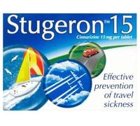 Travel Sickness Relief Tablets - 15 Tablets for Nausea & Motion Discomfort - Helps with Travel Sickness - Easy-to-Swallow