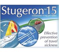 Travel Sickness Relief Tablets - Anti-Nausea Medication for Adults and Children Aged 5 and Over - 15 Tablets