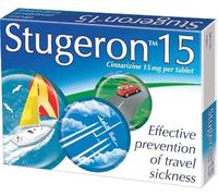 Travel Sickness Relief Tablets - Fast-Acting Motion Sickness & Anti-Nausea Medication for Adults & Children 5+ - 15 Tablets for Car, Plane & Boat Trips