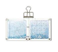 Travel Size Art Mixing Tray Transparent Acrylic Drift Sand Smooth Color Blending In Studio Or Nature Sketching Wooden Watercolor Palette