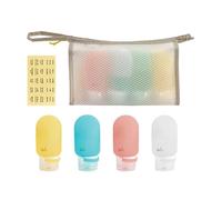 Travel Size Container, Bottle Run Off Proof Travel Layer Container for Travel Size Toilet Items, Cosmetic Travel Container | Colorful Travel Makeup Container, Travel Lotion Bottle for Travel