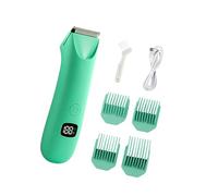 Travel Size Hair Removal Device Ergonomic Grip Rechargeable Digital Display Cordless Hair Trimmer Shaver Ergonomic Handle Hair Trimmer
