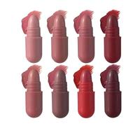 Travel Size Lipstick Set 8 Colors Natural Matte Makeup Lip Sticks