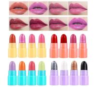 Travel Size Lipstick Set, Matte Glitter Lipstick Set, 16 Piece Lipstick Pack, Smooth Application, Long Lasting Use, For Girlfriend, Mother