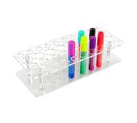 Travel Size Perfume Organizer - 36 Slots Acrylic Holder, Scented Oil Storage Container | For Organization Bedroom Home Vanity Bathroom Beauty