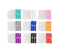 Travel Size Pouch Front Easy Identification Label Tablet Portable Storage Daily Essential Zipper Closure Eva Coin Bead Pouch