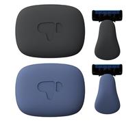 Travel Size Razor - 5-Ply Cutters, Reusable with 2 Cartridges, Mini Pocket Shaver for Face & Body, Gentle on Sensitive Skin
