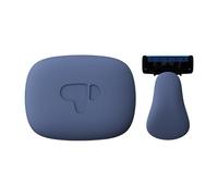 Travel Size Razor | Reusable 5-Ply Cutters Shaving Razor | Compact Pocket Design with 2 Razor Cartridges | Washable Mini Shaver for Face & Body, Suitable for Sensitive Skin