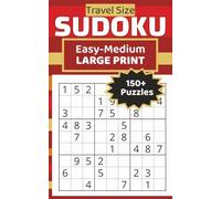 Travel Size Sudoku: 150+ Easy to Medium Large Print Puzzles | 5 x 8 Portable Edition with Large 20pt Type