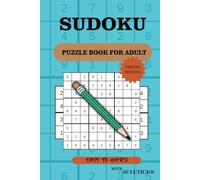 Travel Size Sudoku for Adults: 96 Easy to Hard Puzzles to Go: Compact Puzzle Book with Solutions for Relaxing Brain Training Anywhere