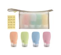 Travel Size Toiletries Bottles | Leakproof Travel Shampoo Containers Cosmetic Travel Containers | Colorful Travel Lotion Bottles Small Travel Bottles for Cosmetics Body Lotion