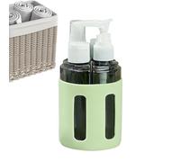 Travel Size Toiletry Bottles Refillable Spray Kit, 4 In 1 Empty Dispenser Portable Compact Leak Resistant Storage Set | Suitable Ideal Perfect For Outdoor Camping Trip Vacation Hotel Women Shampoo