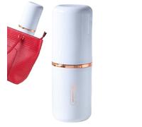 Travel Size Toothbrush Case,Toothbrush Storage Box | Double Cup Design Waterproof Snap Design Toothbrush Storage Holder Drop Resistance for Home