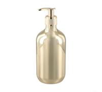 Travel Sized For Bottles 300ml 500ml PET PP Material for Shampoo Lotion Conditioner Perfume Cleaning Liquid with Push Top Dispensing (Gold 300ml)