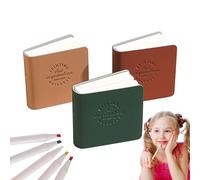 Travel Sketchbook,Portable Watercolor Book | 2 X 2 Inch 48 Pages 300gsm Sketchbook for Artists Writers Students Planners for Home and School