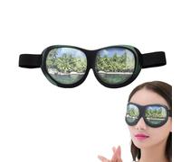 Travel Sleep Visor, Funny Sleep Visor, Funny Eyepade- Breathable, Soft and Comfortable Sun Visor for Travel, Daily Life, Camping, Resting
