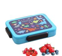 Travel Snack Organizer - Kids Lunch Box, Portable Beento Tray | Kids-Food Storage, Leak-Proof 5-Compartment Container for Picnics, Beach Trips, Long Drives, School and Outdoor Sports Events