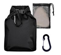 Travel Soap Bag, Waterproof Leakproof Soap Bar Case with Foaming Mesh Pouch and Carabiner, Hanging Quick Drying Soap Bar Container for Travelling Camping Bath Shower Toiletries