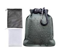 Travel Soap Bar Bag Case, Portable Soap Holder Container with Mesh Net and Carabiner, Waterproof - Leakproof Gym Bathing Accessories, Pouch Shower Friendly, Reusable Soaps Box, Includes 2 Foaming Nets