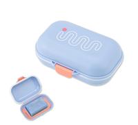 Travel Soap Case Soap Holder, Dopamine Leakproof Soap Box Container Holder Portable Soap Case Waterproof and Moisture-Proof Soap Dish with Lid for Traveling Camping Outdoor Gym Bathroom, Green (Blue)