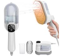 Travel Steamer for Clothes, 1200W 2in1 Portable Handheld Clothes Steamer
